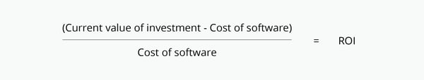 ROI of software equation