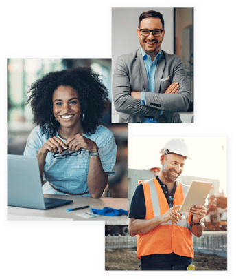 Construction management system users and stakeholders