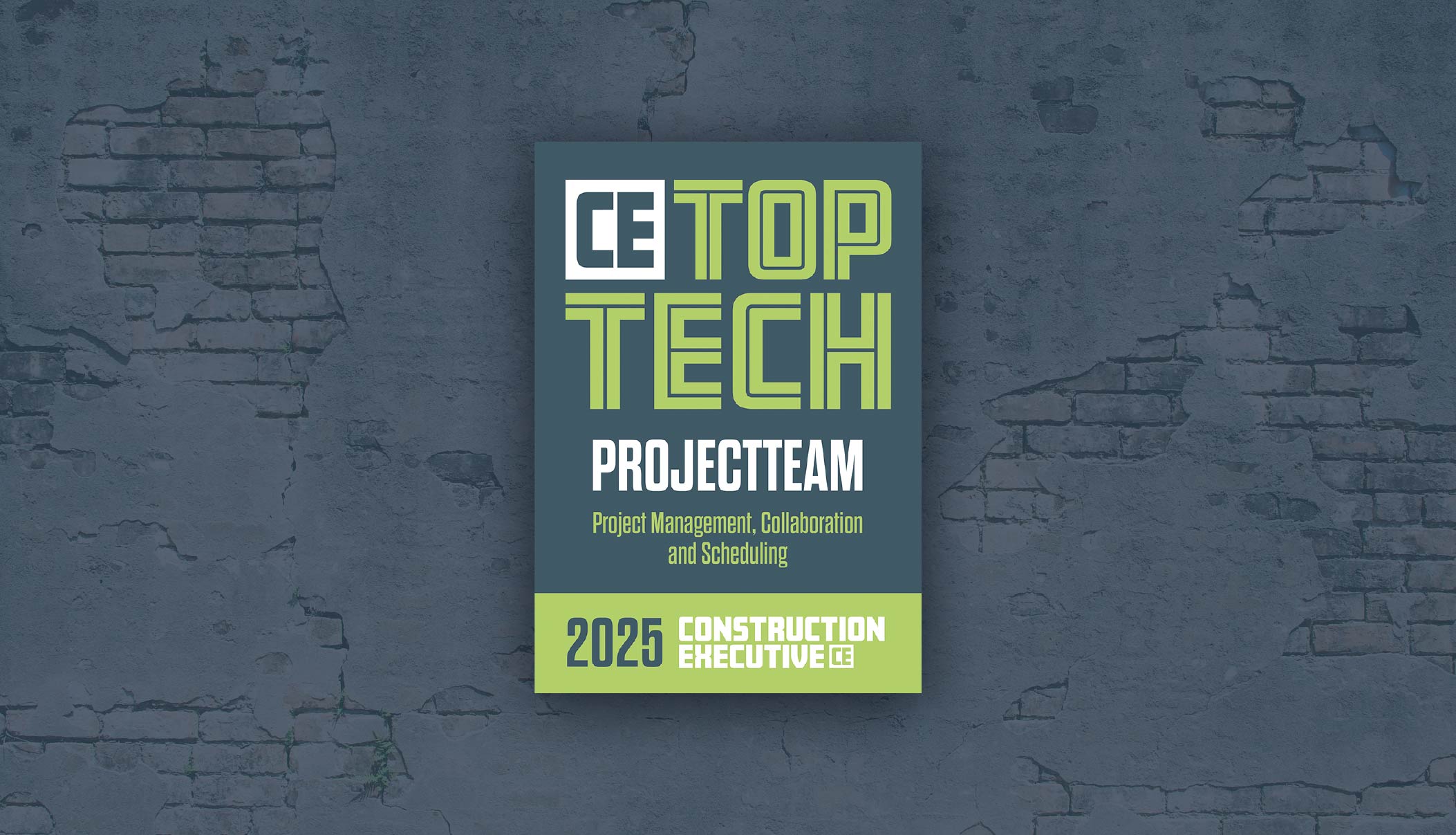 ProjectTeam named Top Tech Company Construction Executive Magazine