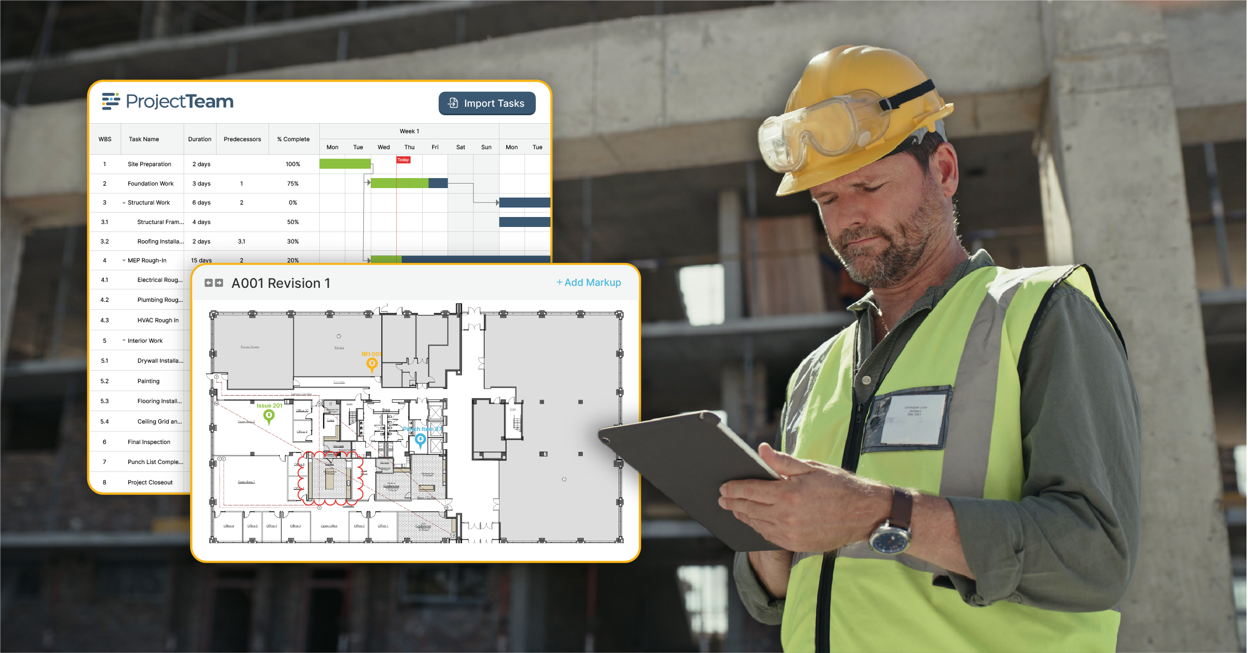 ProjectTeam Powerful Scheduling Tool