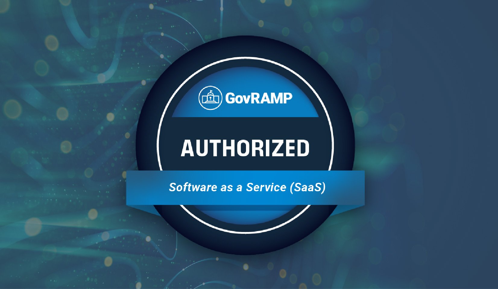 Official GovRAMP Logo on Security Background