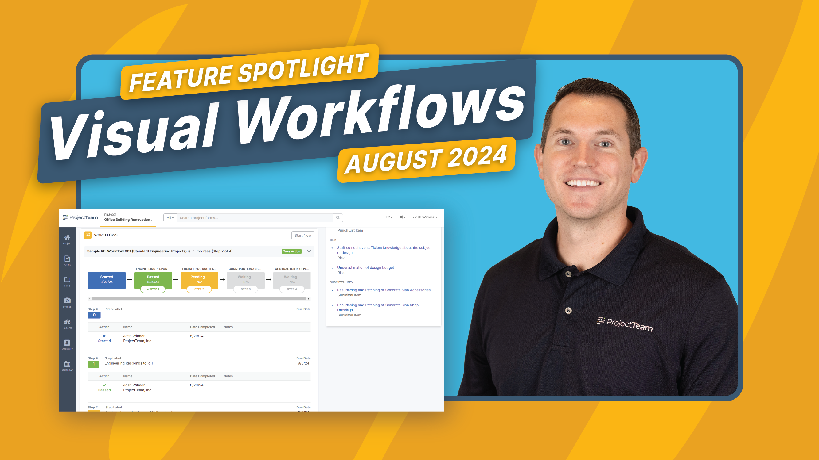 ProjectTeam Feature Spotlight - Visual Workflows